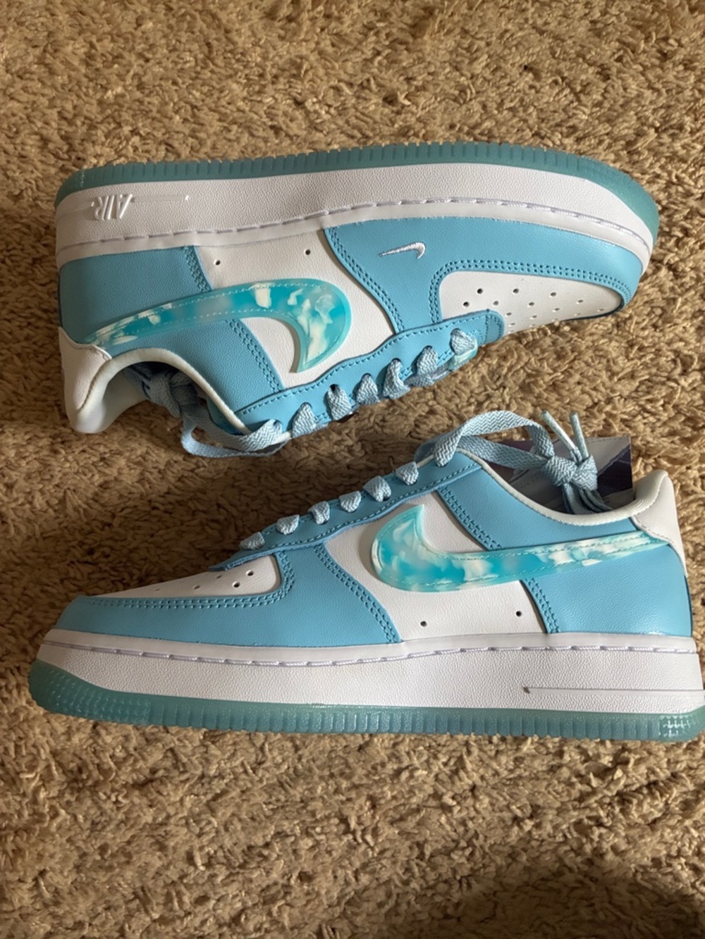 Women's Blue (Wmns) Air Force 1 '07 Lx 'Nail Art
- White/Celestine Blue - Picture 7 of 17